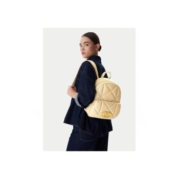 Rucsac fashion dama -  piele ecologica - bej - One Size INTL