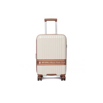 Troler  bej 4 roti duble 55x40x20cm