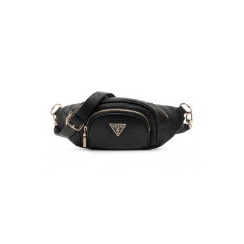 Borseta de piele ecologica cu logo Wilder - Negru