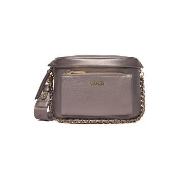 Geanta crossbody -  argintie - One Size