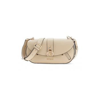 Geanta crossbody din piele ecologica Jessa - Maro nisip