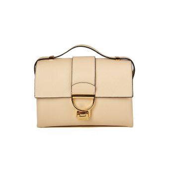 Geanta crossbody din piele naturala Arlettis - 23x17x7 cm