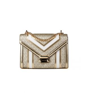 Geanta cu elemente metalizate Whitney Medium - 25x18x7cm