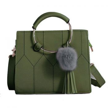Geanta dama, Forever Young GT268, verde inchis