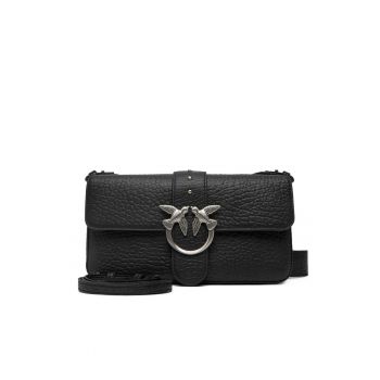 Geanta dama  Nero Z99E - piele naturala - roz - model Love One Classic Slo