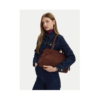 Geanta dama -  piele ecologica - maro - One Size INTL