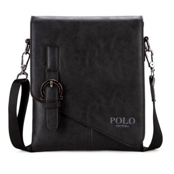 Geanta de umar pentru barbati Vicuna Polo GT21, model negru