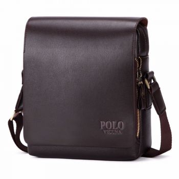 Geanta de umar pentru barbati Vicuna Polo GT25, model negru