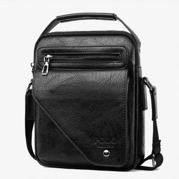 Geanta de umar pentru barbati Vicuna Polo GT296, model negru