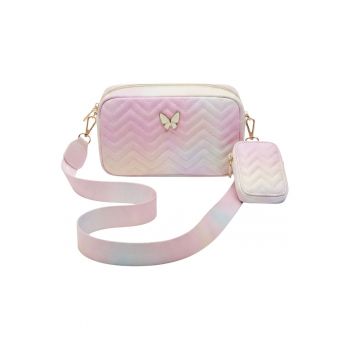 Geanta fete -  Piele ecologica - Elegant - Roz