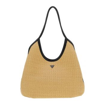 Geanta hobo cu model impletit Kirsten