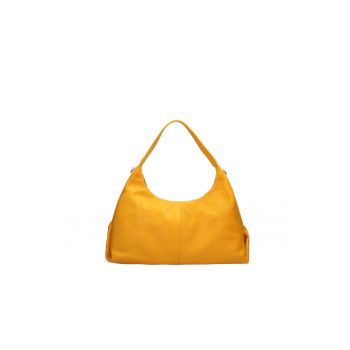 Geanta hobo de piele