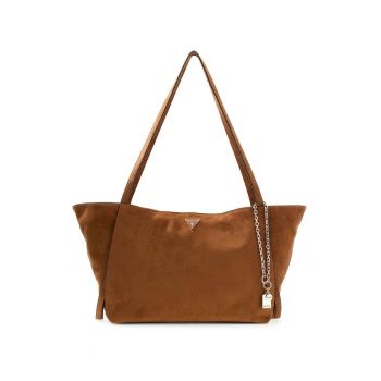 Geanta shopper din piele intoarsa ecologica Devon III