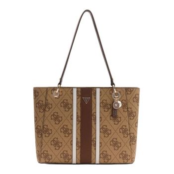 Geanta tote din piele ecologica - cu imprimeu monograma Noelle II - 37x26.5x9.5 cm