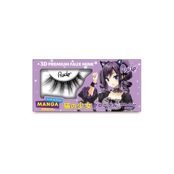 Gene false premium - efect 3D - model Neko-Chan - Chibi Manga Faux Mink -  Cosmetics - 1 articol