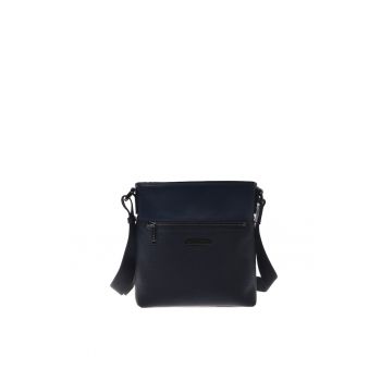 Geanta crossbody cu bareta ajustabila - Albastru