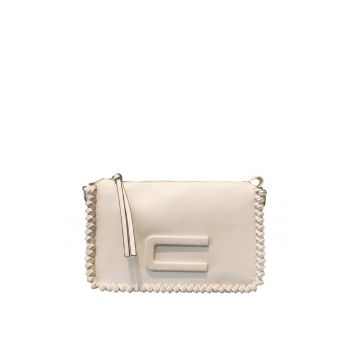Geanta crossbody cu bareta detasabila Astria Elite - Bej
