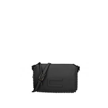 Geanta crossbody cu bareta detasabila Astria Elite - Negru