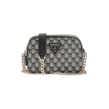 Geanta crossbody cu model geometric