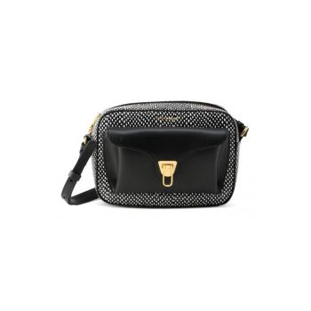 Geanta crossbody cu model piele de crocodil
