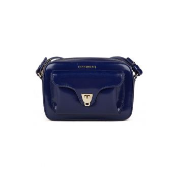 Geanta crossbody din piele Beat - 11.5x18x5 cm