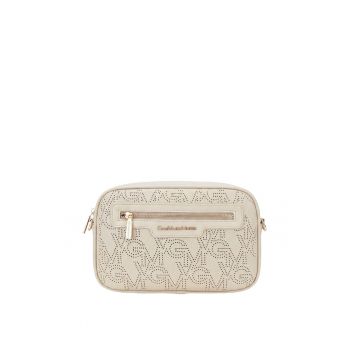 Geanta crossbody din piele ecologica - Bej