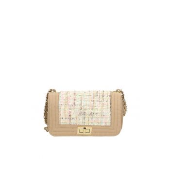 Geanta crossbody din piele Florelle - Maro taupe