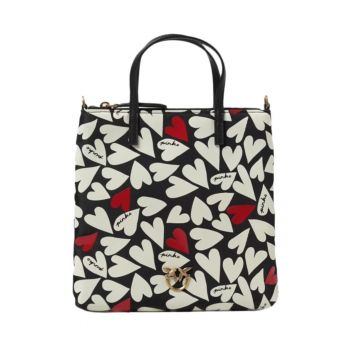 Geanta dama  Love Berry H3 - poliester - negru - shopper