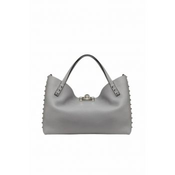 Geanta dama -  Rockstud Tote - Gri