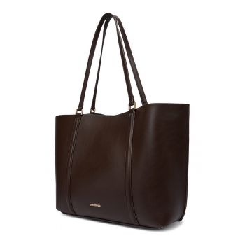 Geanta shopper  maro piele ecologica