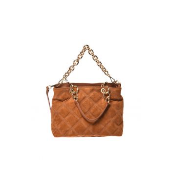 Geanya shopper din piele intoarsa - Maro