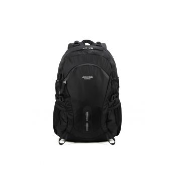 Rucsac cu buzunare exterioare - Negru