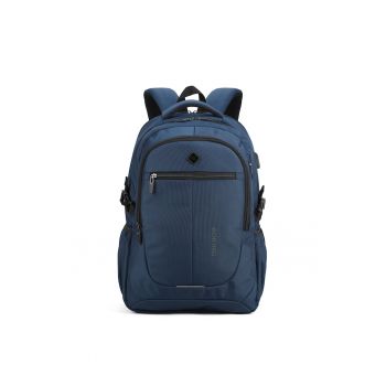 Rucsac cu buzunare multiple - Albastru