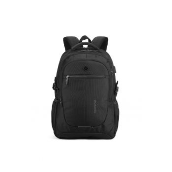 Rucsac cu buzunare multiple - Negru
