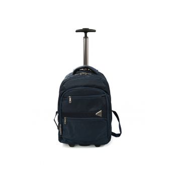 Rucsac cu Troler  Stark - 49X35X23 cm - albastru