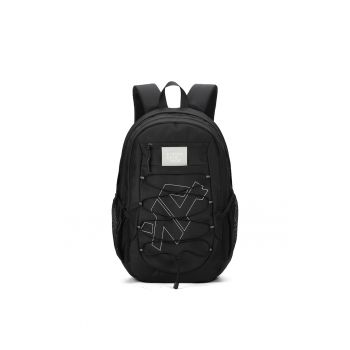 Rucsac din material textil cu doua compartimente 181087 - Negru