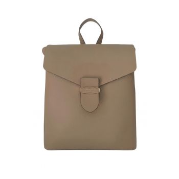 Rucsac din piele ecologica - Maro cognac