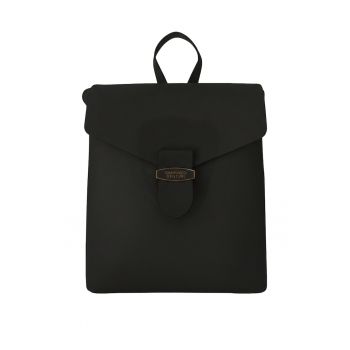 Rucsac din piele ecologica - Negru