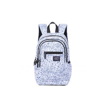 Rucsac mic din material textil cu model - Violet