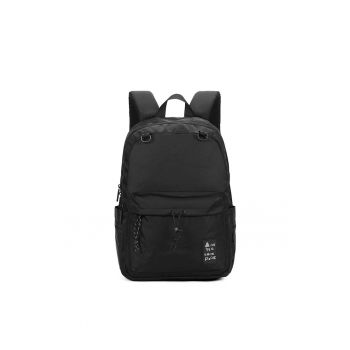 Rucsac unisex cu compartimente multiple - Negru