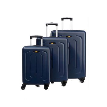 Set 3 trolere  Cargo Sculpted - ABS+PC - 28L - 54L - 87L - midnight blue