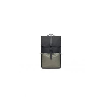 Ghiozdan barbati  13590 - Piele ecologica - One-Size INTL - Negru