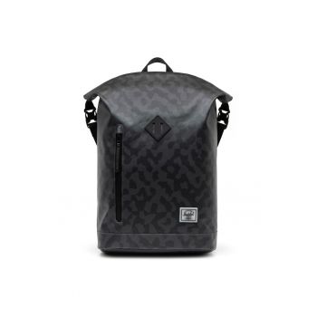 Ghiozdan unisex  11194 - Piele ecologica - One-Size - Gri