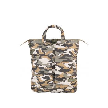 I Fratelli - Rucsac unisex cu imprimeu camuflaj - Verde