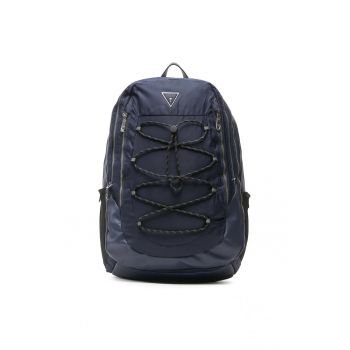 Rucsac Certosa Nylon Smart HMECRN - Bleumarin - 46 x 33 x 15 cm