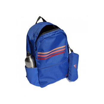 Rucsac  Classic Horizontal 3-Stripes - Albastru