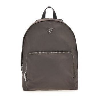 Rucsac compact de piele ecologica Milano - Maro inchis