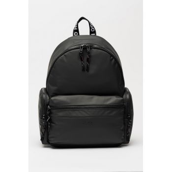 Rucsac cu buzunare cu fermoar Wanner - Negru stins