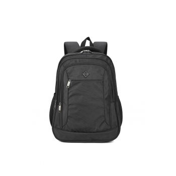Rucsac cu buzunare multiple si barete ajustabile - Negru