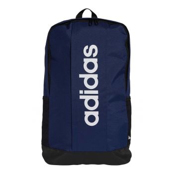 Rucsac cu imprimeu logo Linear - Negru/Albastru inchis